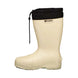 Niseko3.0- Beige snow boots on a white background