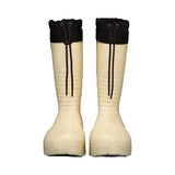 Niseko3.0- Beige snow boots on a white background