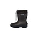 Niseko3.0Kids- Black rubber boot with a brand label on a white background