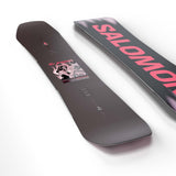 NoDrama- Multi colored snowboard on a white background