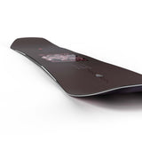 NoDrama- Multi colored snowboard on a white background