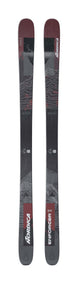 Nordica Enforcer 89- Two skis with bindings on a white background