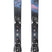 Nordica Santa Ana 80 S- Pair of skis with a mountain landscape design on a white background
