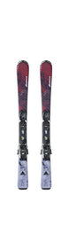 Nordica Team AM 100-140cm-Pair of skis with bindings on a white background