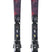 Nordica Team AM 70-90cm-Pair of skis with bindings on a white background