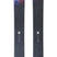 Nordica Unleashed 106- Colorful skis with a brand logo on a white background
