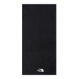 NorthFaceBaseGaiter- Black balaclava with The North Face logo on a white background
