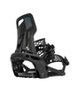 OGSupermatic-Black snowboard bindings on a white background