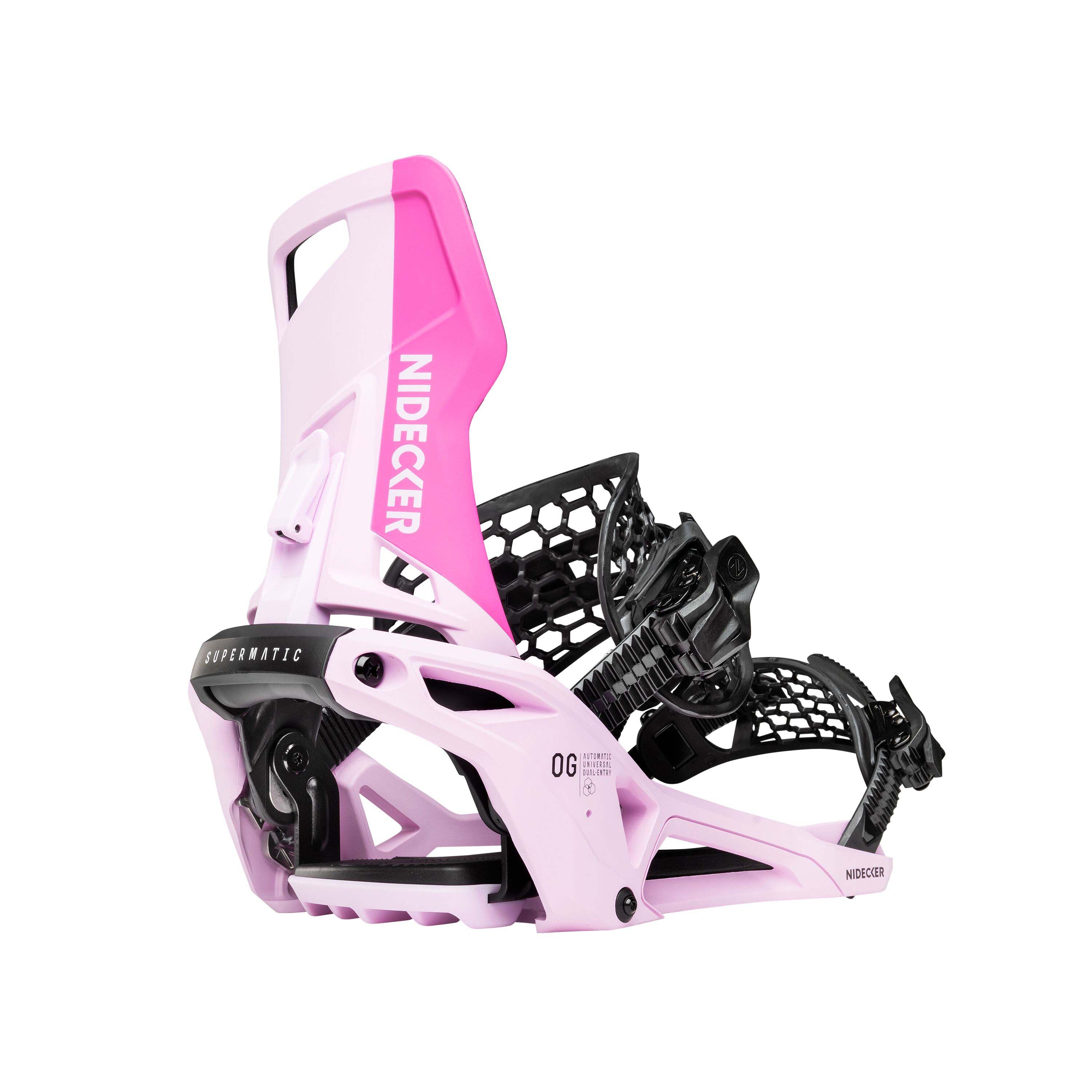 Nidecker OG Supermatic Adult Snowboard Bindings 2027 | (614)-848