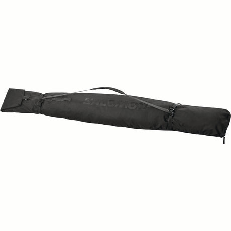 ORIGINAL1PAIR160-210-Black ski bag with 'Salomon' branding on a white background
