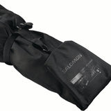 ORIGINAL1PAIR160-210-Black ski bag with 'Salomon' branding on a white background