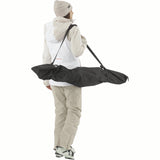 ORIGINAL1PAIR160-210-Black ski bag with 'Salomon' branding on a white background