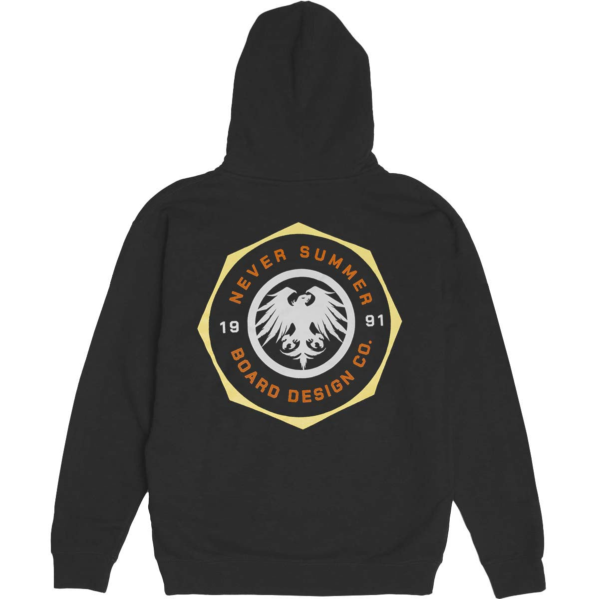 Never Summer Octagon Eagle Adult Zip Up Hoodie (ZIPOCTAGON) 2027