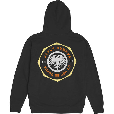 Never Summer Octagon Eagle Adult Zip Up Hoodie (ZIPOCTAGON) 2027