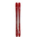 Optic88- Red Line Skis on a white background