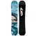 OrcaII- Two views of a snowboard with an orca design, featuring the Lib logo.