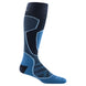 Outer Limits OTC Lightweight With Cushion-Blue and black sock on a white background