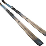 Outpath60Grip-Two skis with bindings on a white background