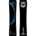 PROTOT3ECLIPSE- Black snowboard with a blue outline of a planet on the topsheet and a fully black base 