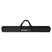 PaddedSkiSleeve-Black ski bag on a white background