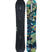 Passport- Black multicolored snowboard on a white background