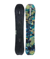 Passport- Black multicolored snowboard on a white background
