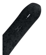 Passport- Black multicolored snowboard on a white background