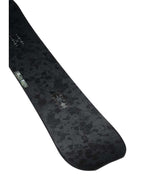 Passport- Black multicolored snowboard on a white background