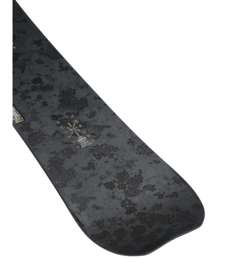 PassportJr.- Black multicolored snowboard on a white background
