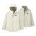 Patagonia 4 in 1 Everyday Kids Jacket- Two cream-colored jackets with hoodies on a white background