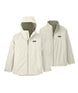 Patagonia 4 in 1 Everyday Kids Jacket- Two cream-colored jackets with hoodies on a white background