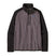 Patagonia Better Sweater Mens 1_4 Zip- Grey  and black pullover with a brand logo on a white background