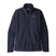 Patagonia Better Sweater Mens 1_4 Zip- Navy blue fleece pullover with a brand logo on a white background