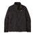 Patagonia Better Sweater Mens Jacket- Dark gray fleece jacket with a brand logo on a white background