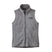 Patagonia Better Sweater Womens Vest- Black backpack with a beige patch on a white background
