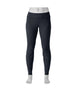 Patagonia Capilene Midweight Womens Bottoms- Black leggings worn by a person on a white background