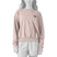 Patagonia Dailey Womens Crew- Mannequin wearing a light pink sweatshirt with a logo on a white background, Shop Patagonia Sale