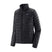 Patagonia Down Sweater Womens Jacket-Black puffer jacket with Patagonia logo on a white background