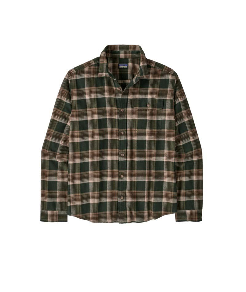 Patagonia Long Sleeve Lightweight Fjord Flannel Mens Shirt – Aspen