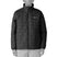 Patagonia Nano Puff Brick Quilt Kids Jacket-Black quilted jacket with a brand logo on a white background
