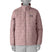 Patagonia Nano Puff Brick Quilt Kids Jacket-Pink quilted jacket with a brand logo on a white background