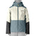 Patagonia Powder Town Kids Jacket- Color-blocked jacket with Patagonia logo on a white background