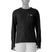 Patagonia R1 Air Kids Crew- Black long-sleeve shirt with a brand logo on a mannequin against a white background