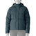 Patagonia Sisar Down Hoody Womens Jacket- Dark blue puffer jacket with a brand logo on a white background