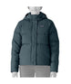 Patagonia Sisar Down Hoody Womens Jacket- Dark blue puffer jacket with a brand logo on a white background