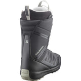 PearlBOA- Black snowboard boot shown on a white background