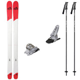 Pisteworks89w_Griffon13- Ski package on a white background