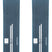 Playmaker87- Blue skis on a white background 