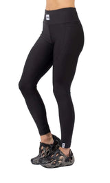 PocketTights-Black leggings worn by a person on a white background