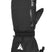 PowderKing2.0Mitt-Black mitten with a visible brand logo on a white background